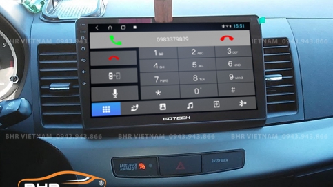 Màn hình DVD Android xe Mitsubishi Lancer 2008 - 2017 | Gotech GT8 Max